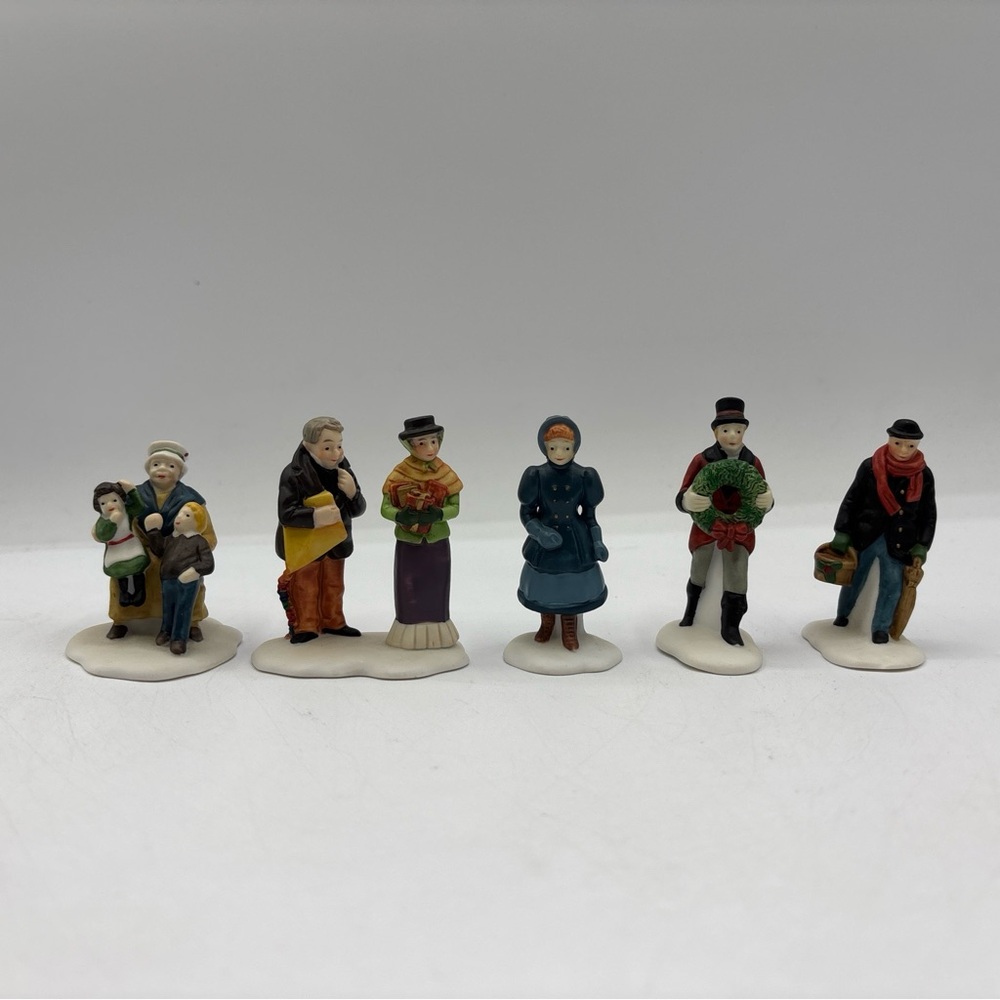 Department 56 1989‎ Vintage Heritage Village David Copperfield Set Of 5 5551-4